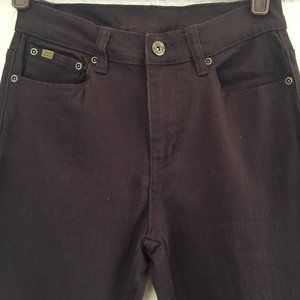 DG2 Diane Gilman Dk Brown BootCut Jean Sz 2
